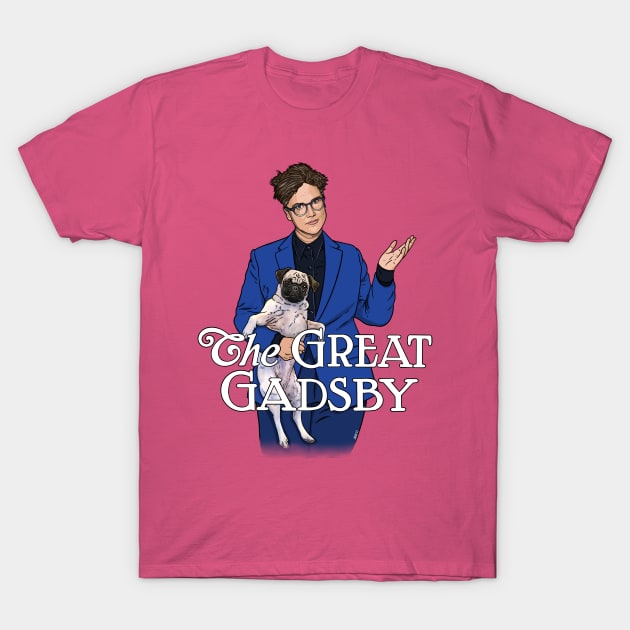 The Great Gadsby T-Shirt by FivePugs